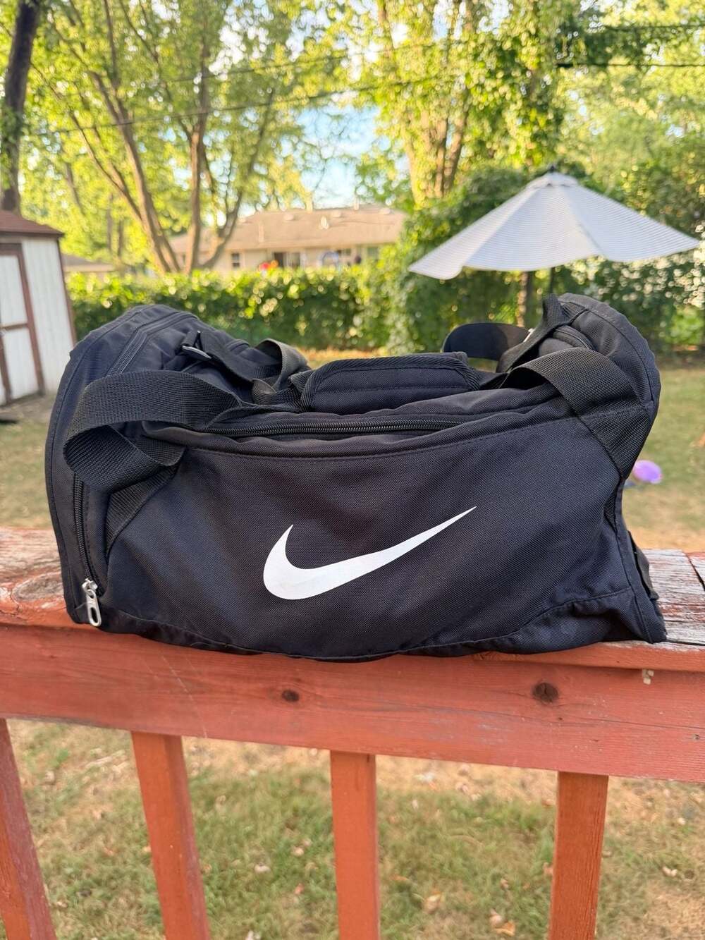 Nike Brasilia Training Duffel Bag, Large - Black